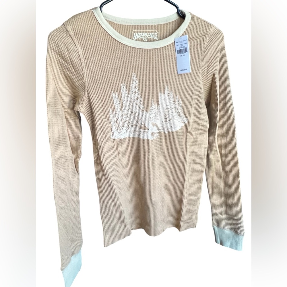 🎁American Eagle Thermal Long Sleeve NWT
